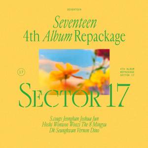 『SEVENTEEN - Circles』収録の『SEVENTEEN 4th Album Repackage ‘SECTOR 17’』ジャケット