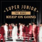 『SUPER JUNIOR - Don't Wait』収録の『The Road : Keep on Going - The 11th Album Vol.1』ジャケット