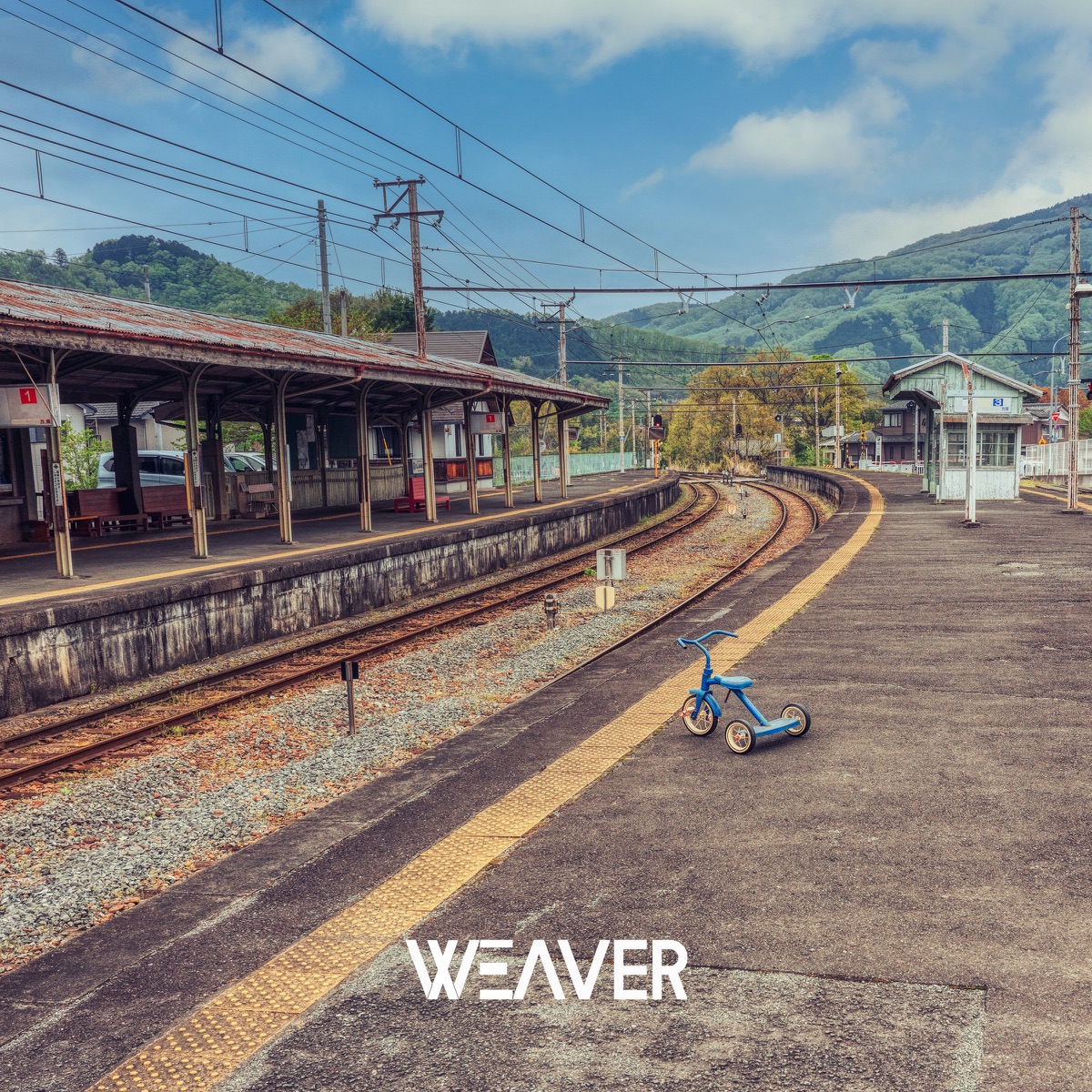 『WEAVER - on the rail (arriving at the terminal)』収録の『WEAVER』ジャケット