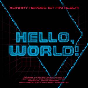『Xdinary Heroes - Test Me』収録の『Hello, world!』ジャケット