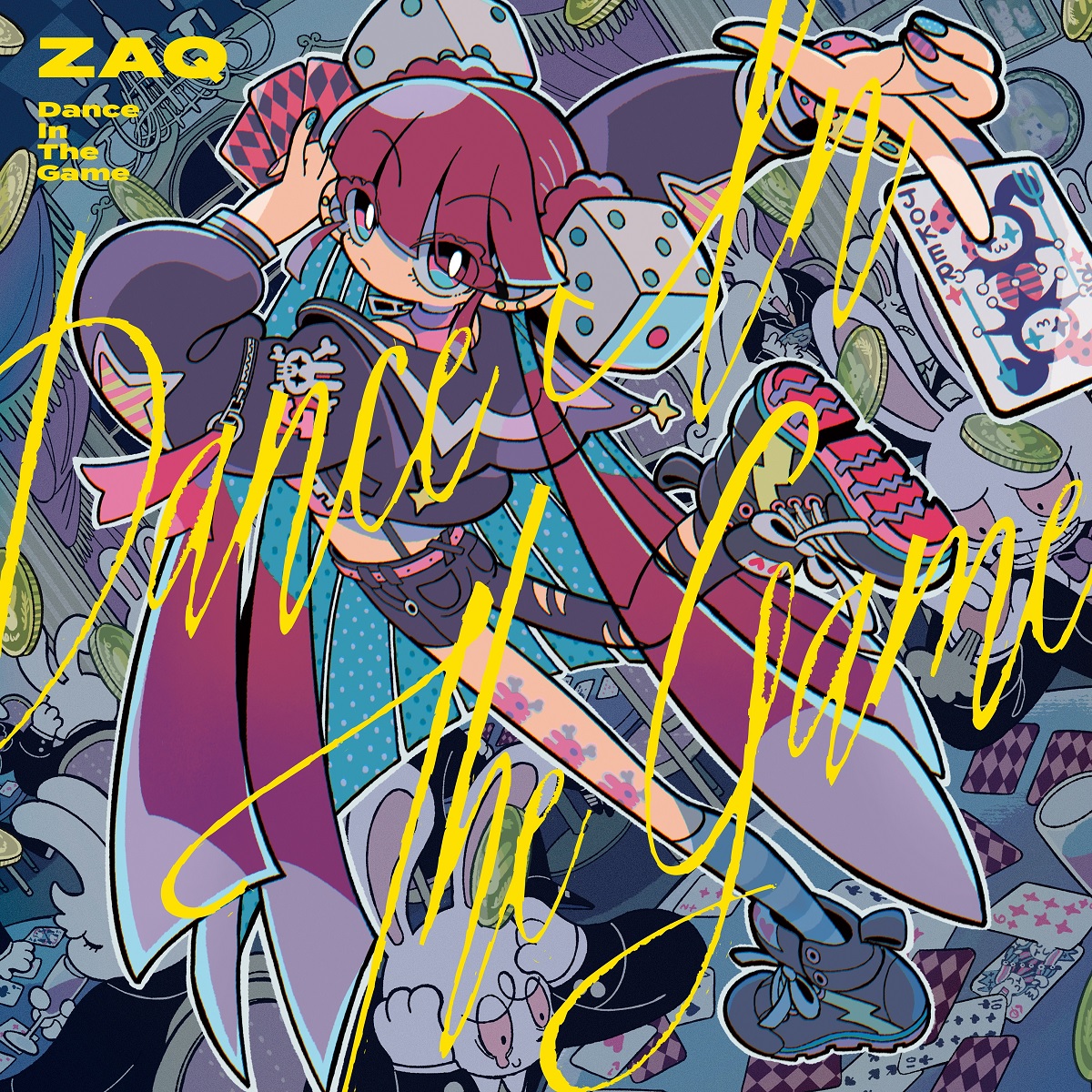 『ZAQ - Dance In The Game』収録の『Dance In The Game』ジャケット