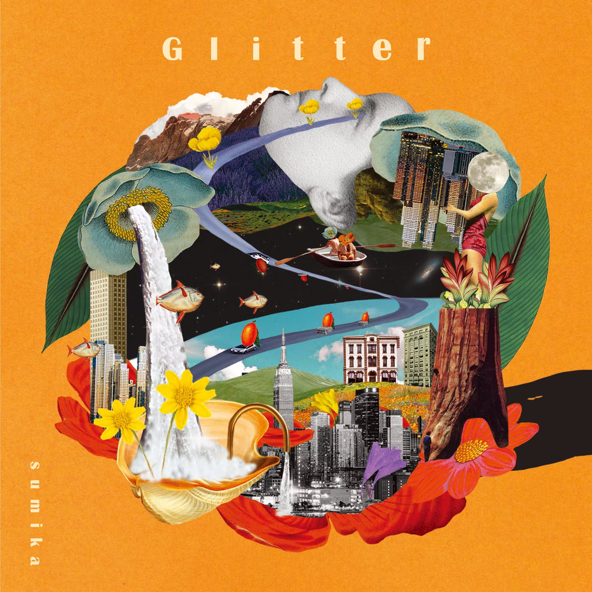『sumika - The Flag Song』収録の『Glitter』ジャケット