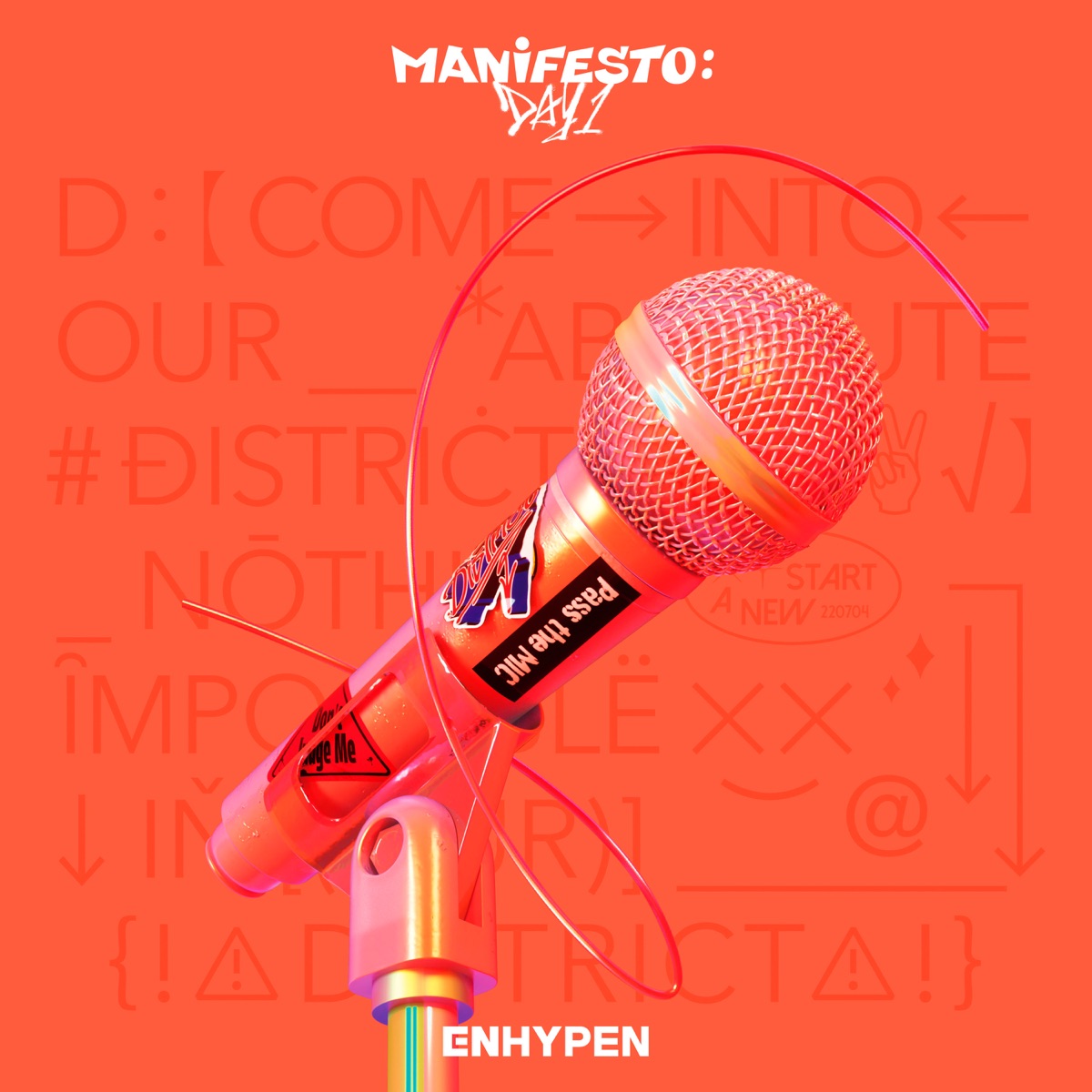 Cover art for『ENHYPEN - Future Perfect (Pass the MIC)』from the release『MANIFESTO : DAY 1』