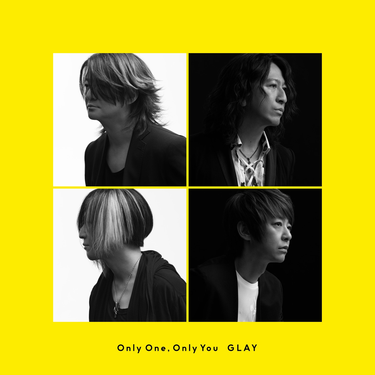 『GLAY - WE♡HAPPY SWING』収録の『Only One,Only You』ジャケット