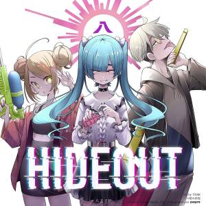 『八王子P - NEEDY』収録の『HIDEOUT』ジャケット