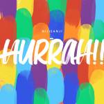 Cover art for『NIJISANJI - Hurrah!!』from the release『Hurrah!!』