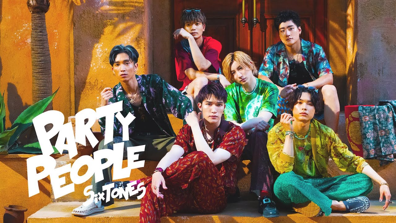Cover art for『SixTONES - PARTY PEOPLE』from the release『PARTY PEOPLE』