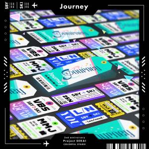 『星乃一歌、花里みのり、小豆沢こはね、天馬司、宵崎奏、初音ミク - Journey』収録の『Journey』ジャケット