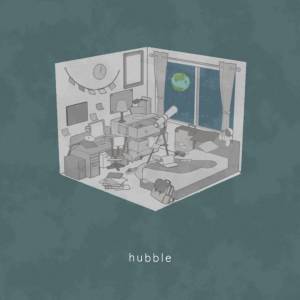 『歩く人 - hubble (feat. edda)』収録の『hubble (feat. edda)』ジャケット