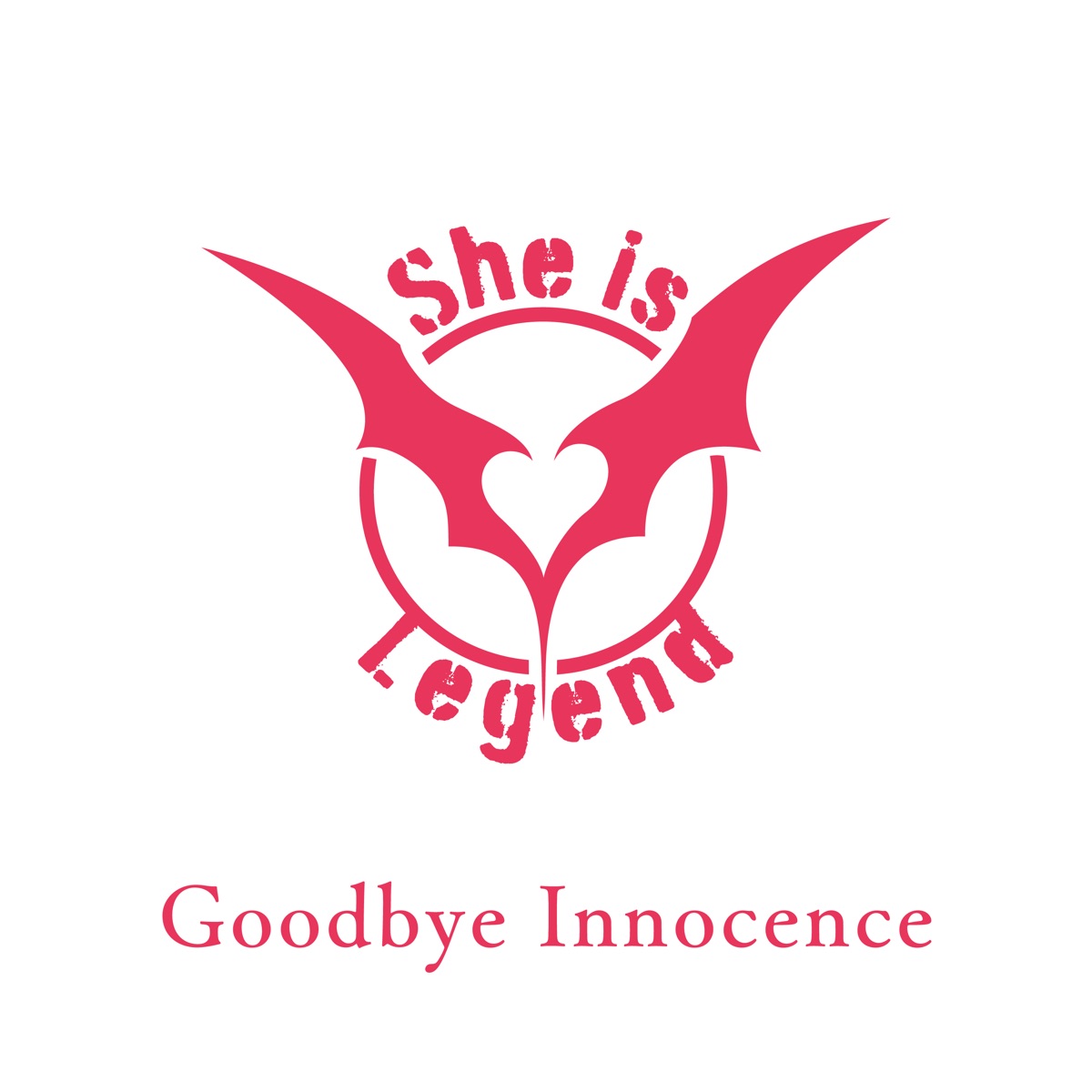 『She is Legend - Goodbye Innocence』収録の『Goodbye Innocence』ジャケット