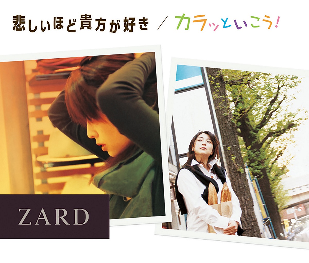 Cover art for『ZARD - 悲しいほど貴方が好き』from the release『Kanashii Hodo Anata ga Suki / Karatto Ikou!