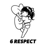 『バンドじゃないもん！MAXX NAKAYOSHI - 6 RESPECT』収録の『6 RESPECT』ジャケット