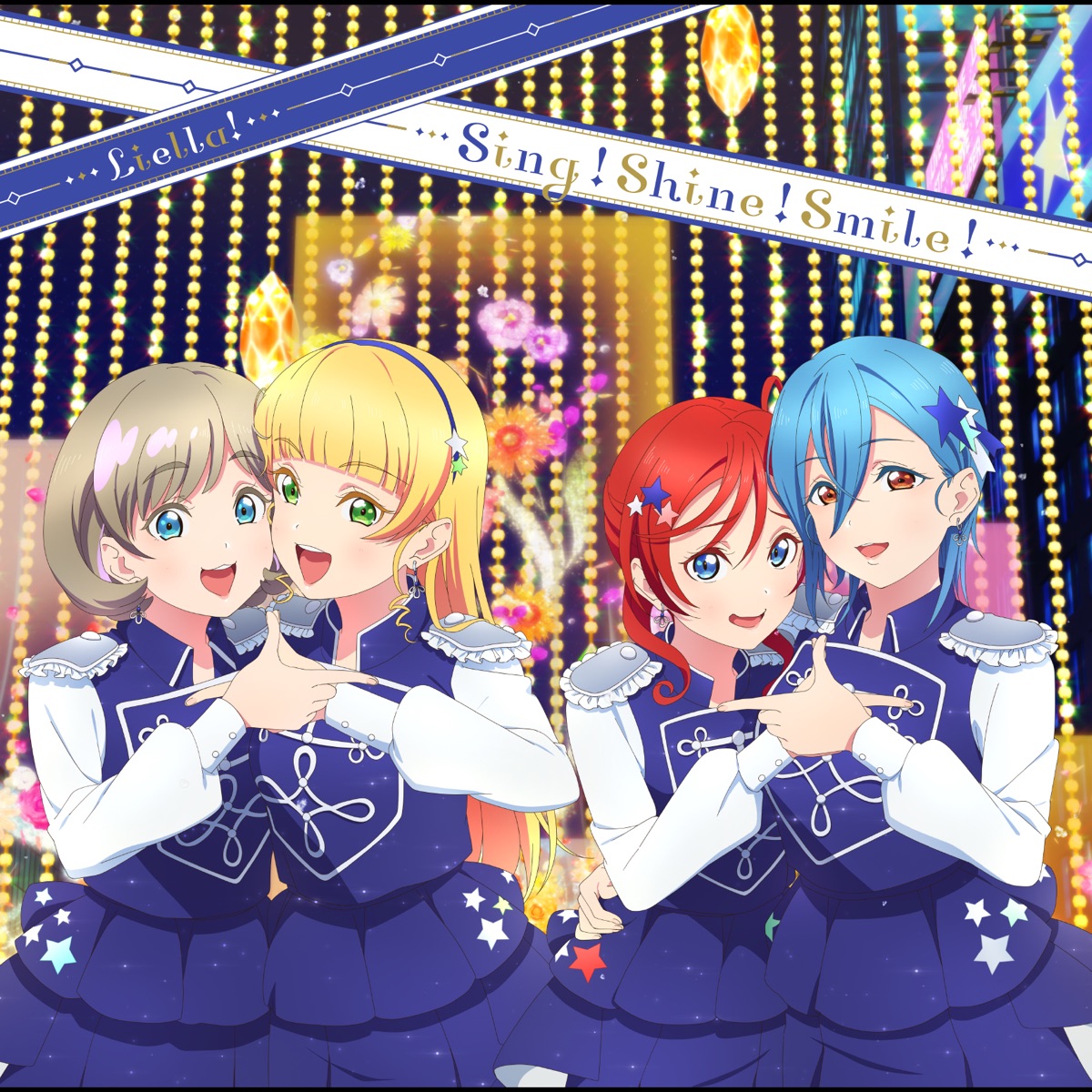 Cover art for『Liella! - 名前呼びあうように』from the release『Sing！Shine！Smile！ / Mirai no Oto ga Kikoeru (Episode 10 Version)
