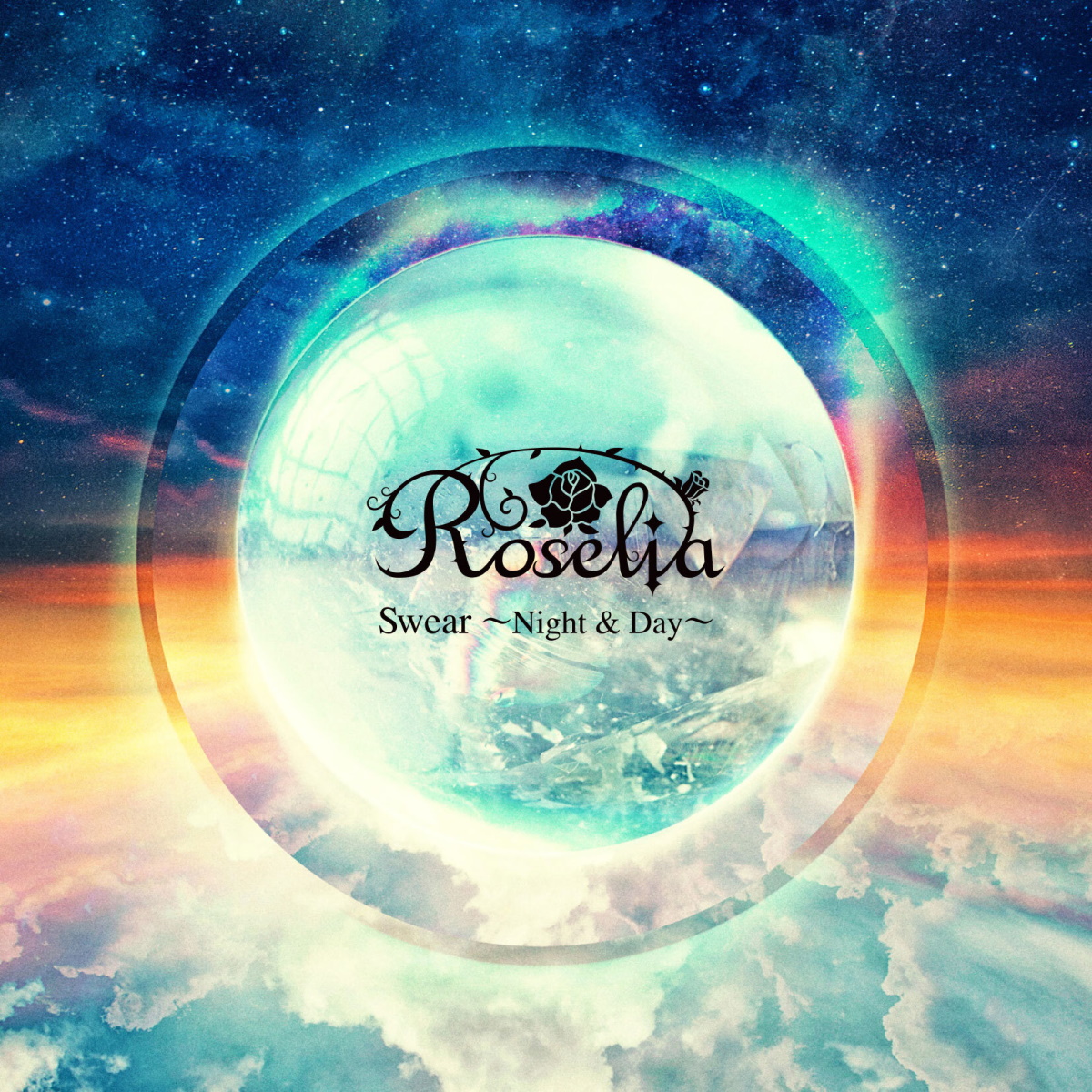 Cover art for『Roselia - Swear ～Night & Day～』from the release『Swear ～Night & Day～』