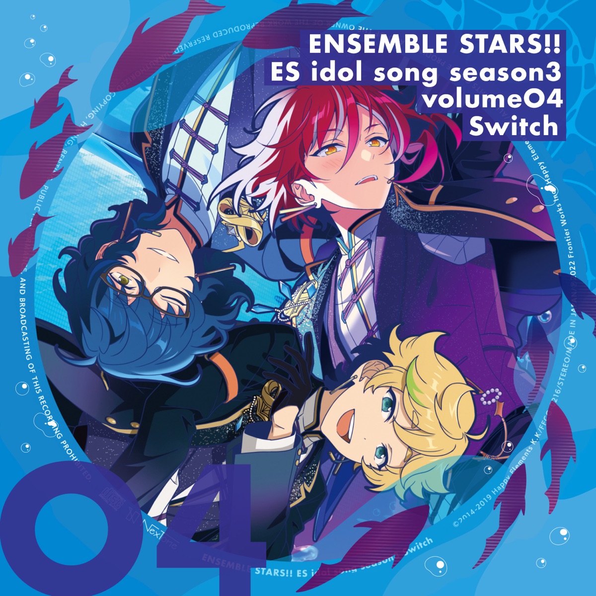 Cover art for『Switch - Romancing Cruise』from the release『Ensemble Stars!! ES Idol Song season3 Romancing Cruise』