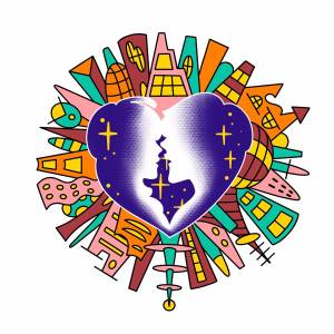 『sloppy dim - Heart Disc』収録の『Heart Disc』ジャケット