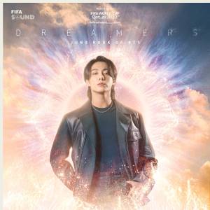『Jung Kook - Dreamers』収録の『Jung Kook (BTS) - Dreamers [Music from the Fifa World Cup Qatar 2022 Official Soundtrack]』ジャケット