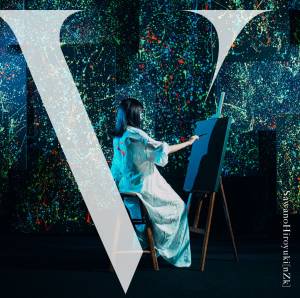 『SawanoHiroyuki[nZk]:Laco - FAKEit』収録の『V』ジャケット