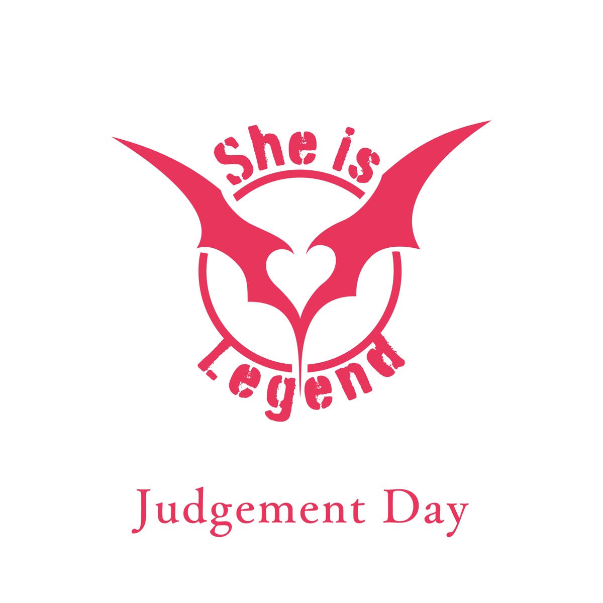 『She is Legend - Judgement Day』収録の『Judgement Day』ジャケット