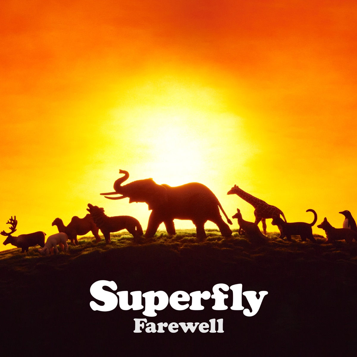 『Superfly - Farewell』収録の『Farewell』ジャケット
