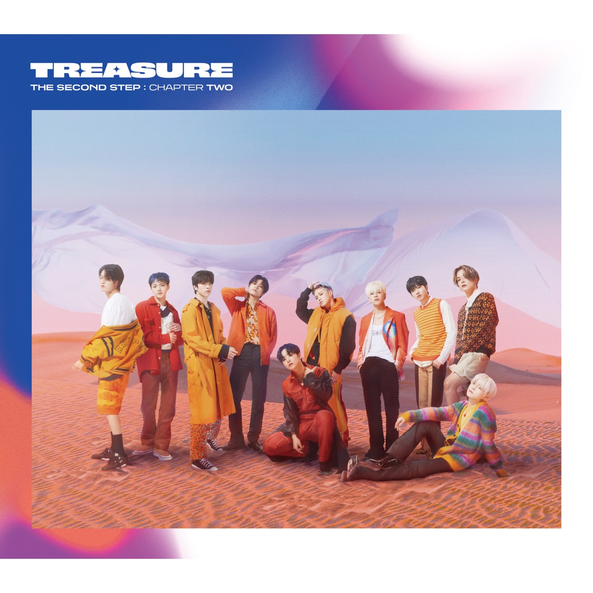 Cover art for『TREASURE - HELLO -JP Ver.-』from the release『THE SECOND STEP : CHAPTER TWO - JP EDITION』