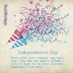 『Blue Vintage - Independence Day』収録の『Independence Day』ジャケット