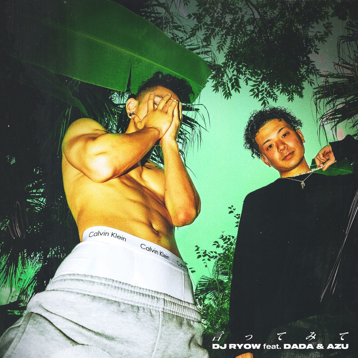 『DJ RYOW - 言ってみて (feat. DADA & AZU)』収録の『言ってみて (feat. DADA & AZU)』ジャケット