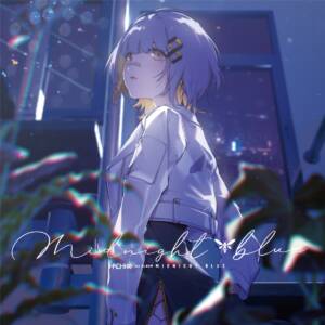 『HACHI - 夜迷い言』収録の『Midnight blue』ジャケット