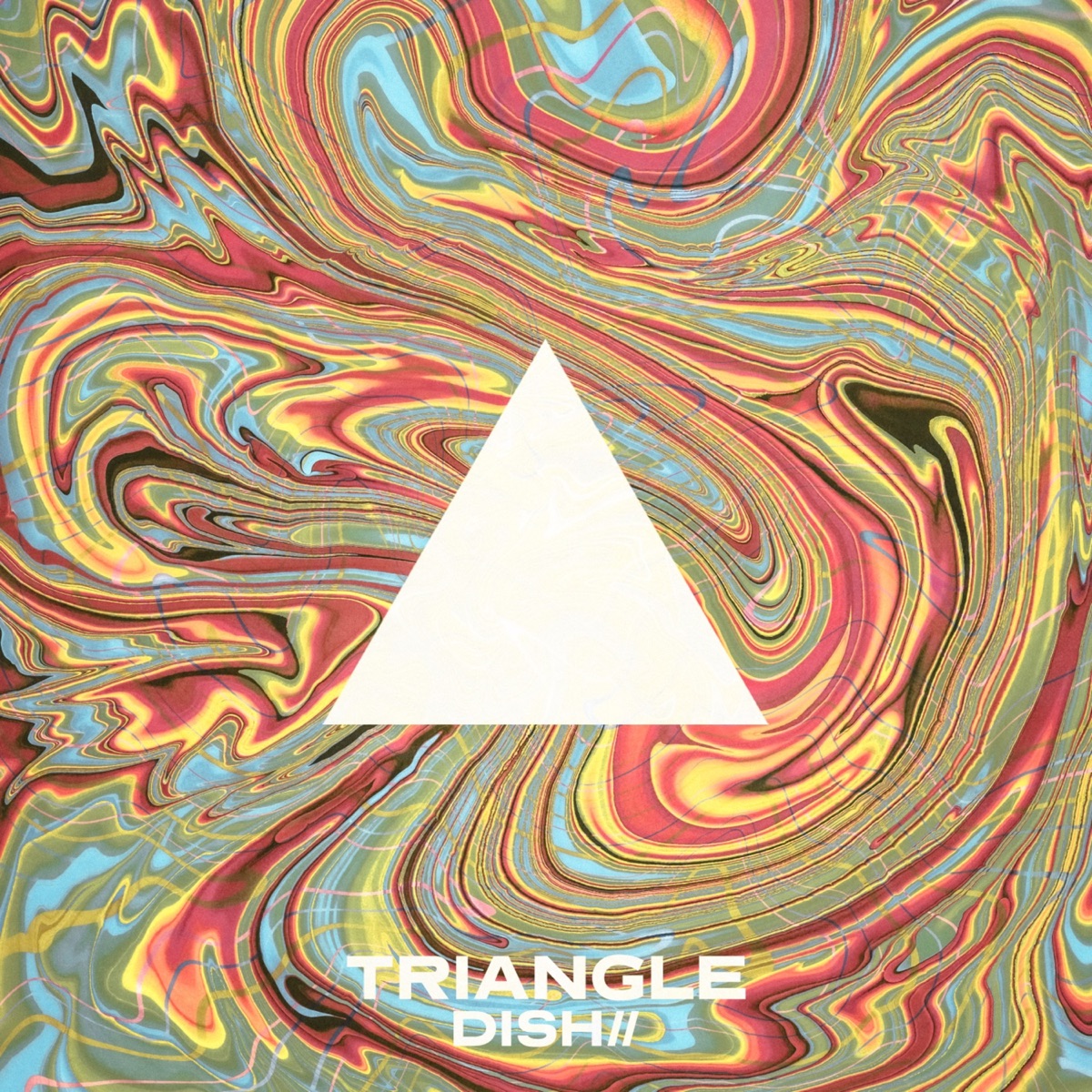 Cover art for『DISH// - Masshiro』from the release『TRIANGLE』