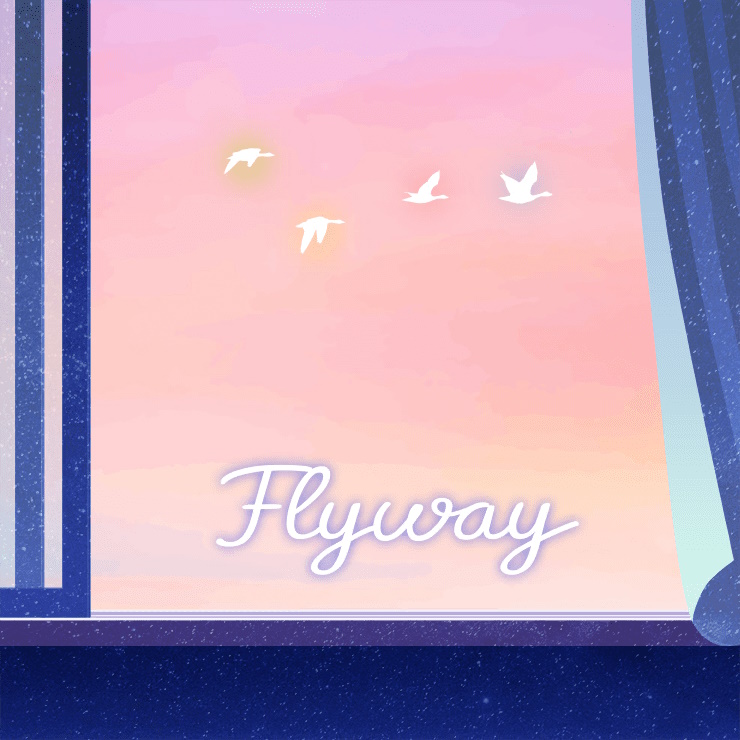 『Leo/need - Flyway』収録の『Flyway』ジャケット
