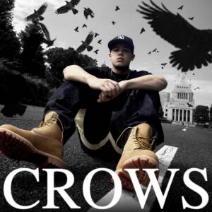 Cover art for『MIYACHI - NO LUV IN THE CLUB (feat. Ariel Mirai)』from the release『CROWS』