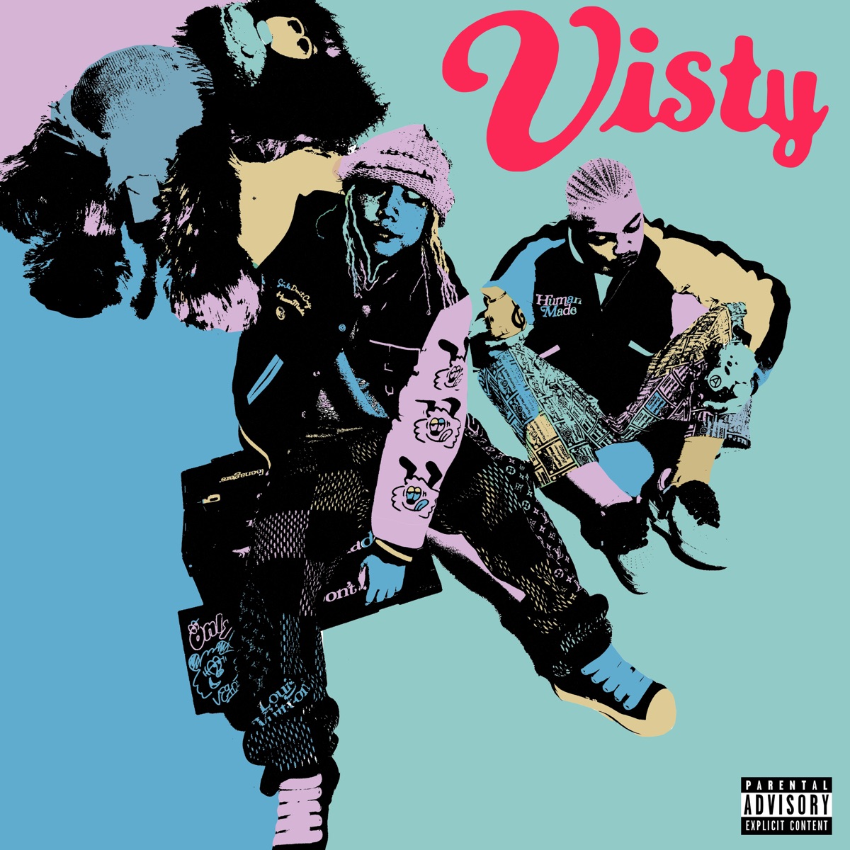『Only U & HEZRON - VISTY』収録の『VISTY』ジャケット