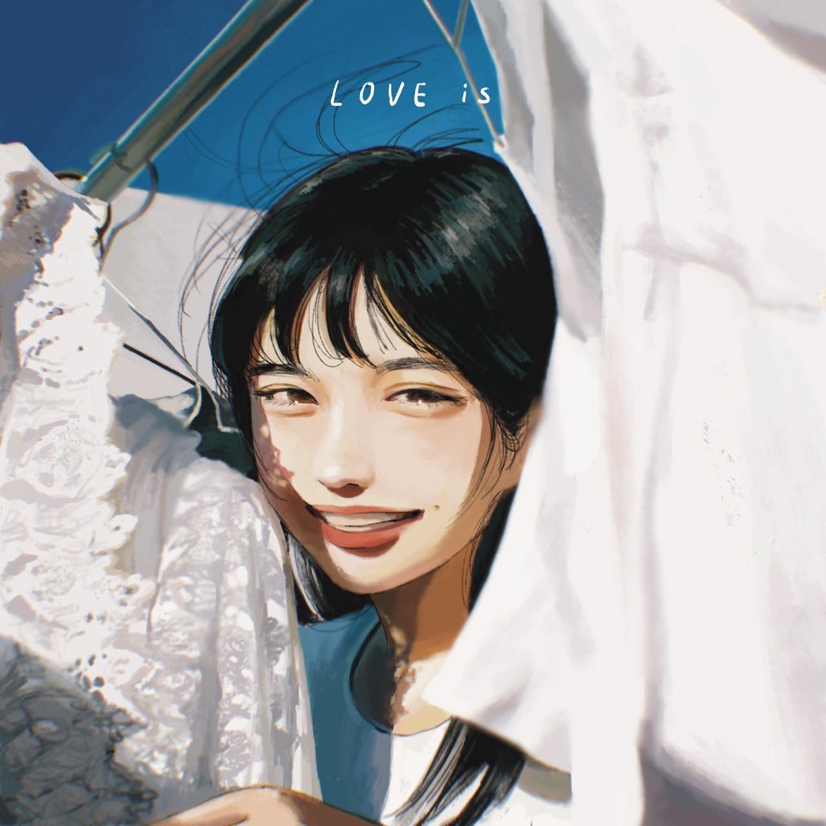 『和ぬか - LOVE is』収録の『LOVE is』ジャケット