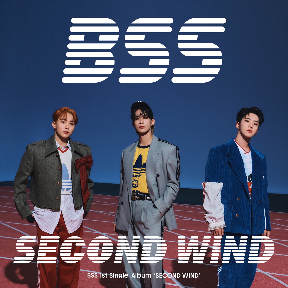 『BSS (SEVENTEEN) - Fighting (feat. LEE YOUNG JI)』収録の『BSS 1st Single Album 'SECOND WIND'』ジャケット