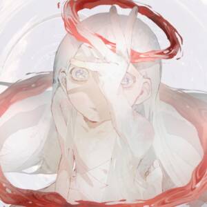 『Mizore - 白くて』収録の『白くて』ジャケット