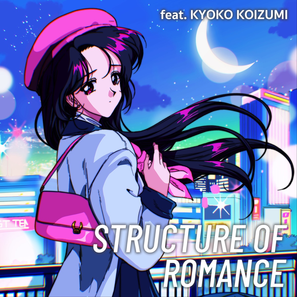 『Night Tempo - Structure Of Romance (feat. Kyoko Koizumi)』収録の『Structure Of Romance (feat.Kyoko Koizumi)』ジャケット