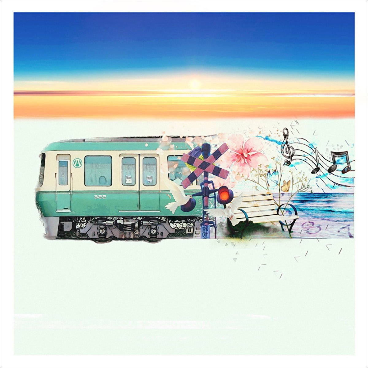 Cover art for『ANATSUME - Asayake TRAIN』from the release『Asayake TRAIN』