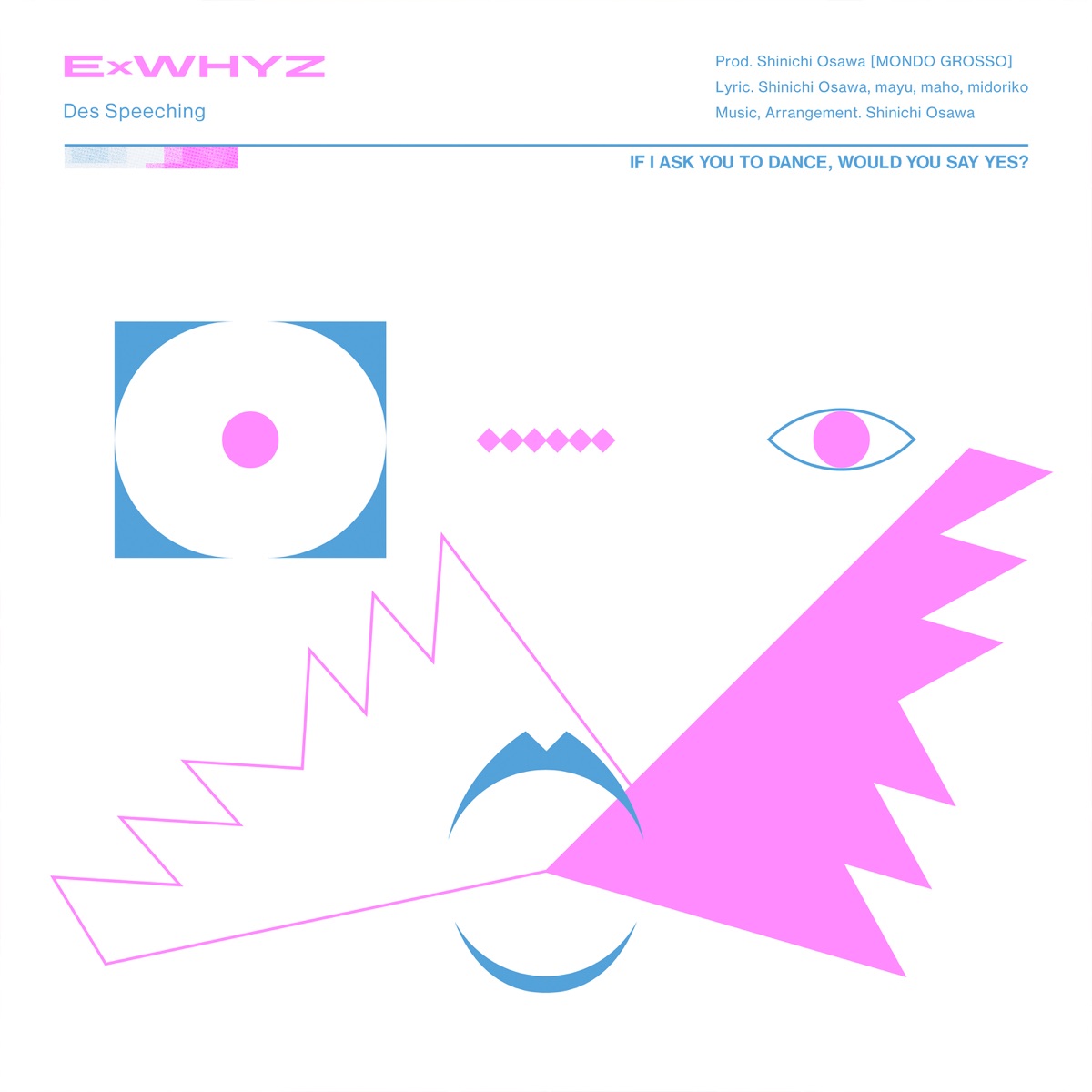 『ExWHYZ - Des Speeching』収録の『Des Speeching』ジャケット