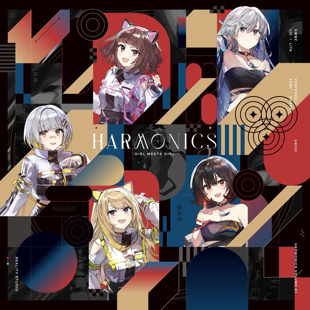 アニメ KMNZ VESPERBELL HACHI   HARMONICS Vol.1 Animated CD KMNZ/VESPERBELL/HACHI / HARMONICS Vol.1 | Music