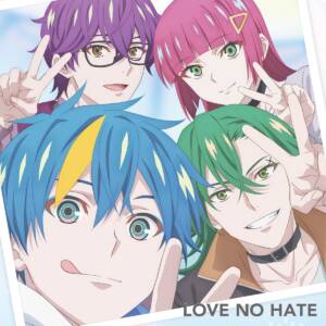 『KNoCC - IDempty』収録の『LOVE NO HATE』ジャケット