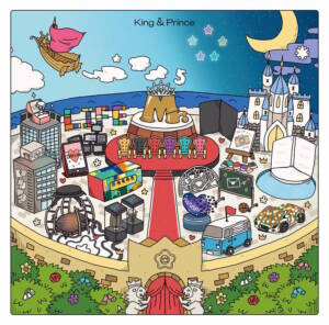 『King & Prince - Beautiful Flower』収録の『Mr.5』ジャケット