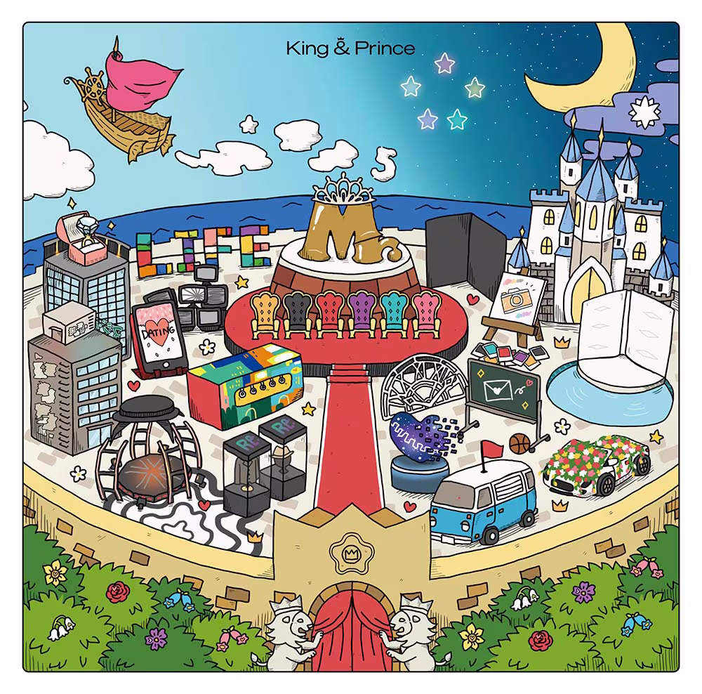 Cover art for『King & Prince - Beautiful Flower』from the release『Mr.5』