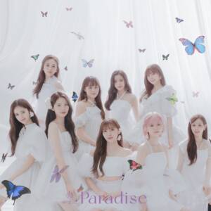 『NiziU - Paradise』収録の『Paradise』ジャケット