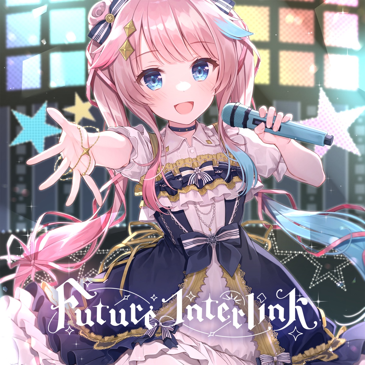 Cover art for『Risa Yuzuki - Future Interlink (feat. technoplanet)』from the release『Future Interlink (feat. technoplanet)』