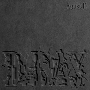 『Agust D - People Pt.2 (feat. IU)』収録の『D-DAY』ジャケット