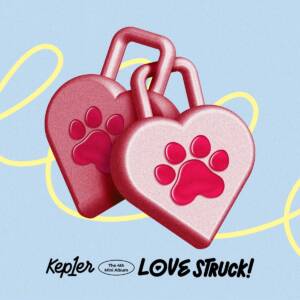 『Kep1er - Giddy』収録の『LOVESTRUCK!』ジャケット