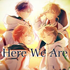 『浦島坂田船 - Here We Are』収録の『Here We Are』ジャケット
