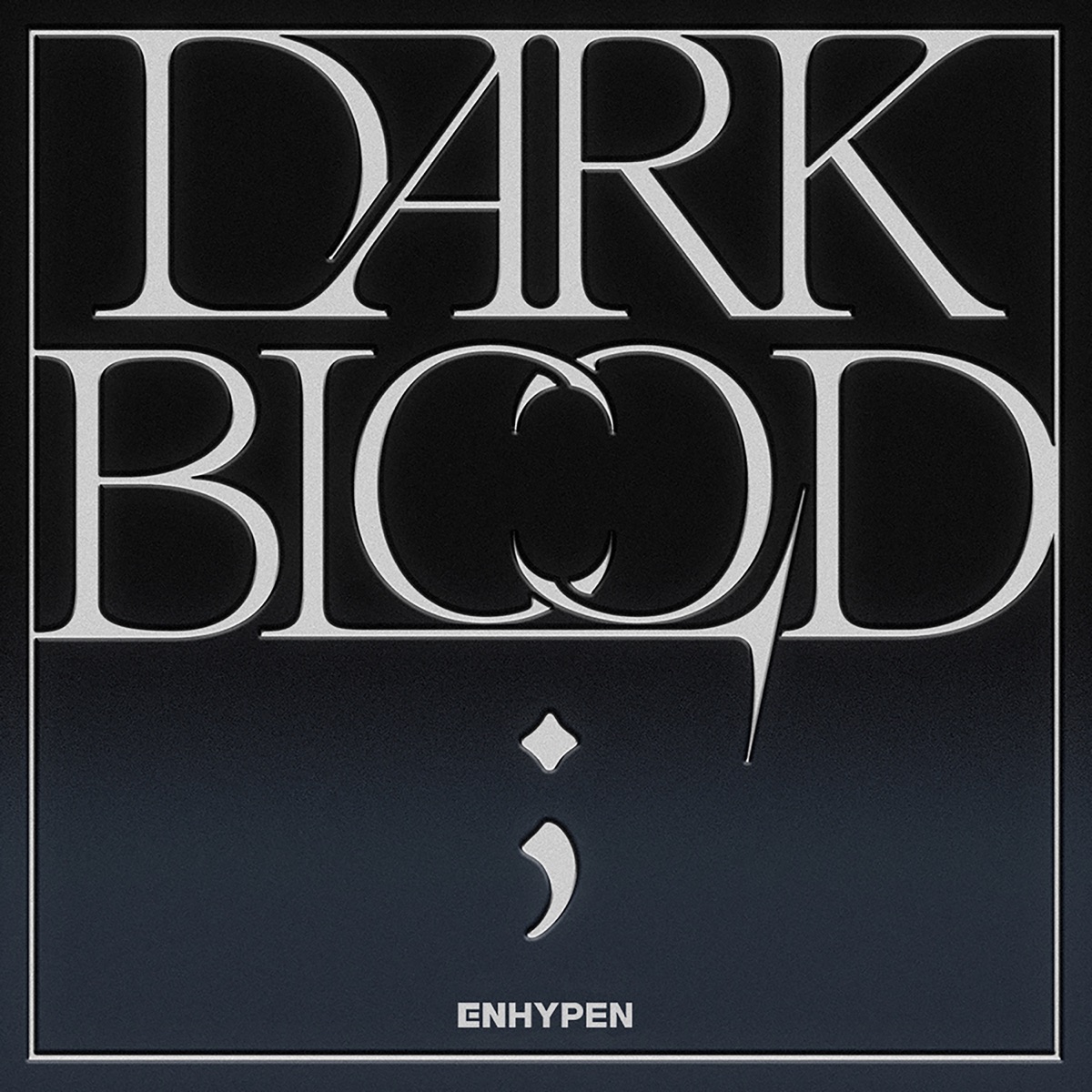 『ENHYPEN - Bite Me』収録の『DARK BLOOD』ジャケット