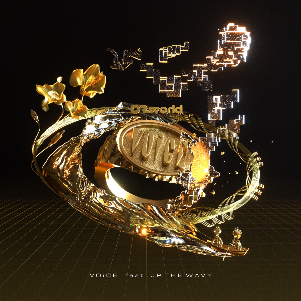 『OZworld - VOiCE (feat. JP THE WAVY)』収録の『VOiCE (feat. JP THE WAVY)』ジャケット