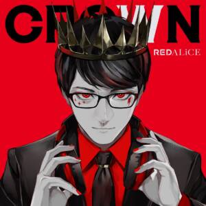 Cover art for『REDALiCE - Dawning Sky (feat. DELUTAYA)』from the release『CROWN』
